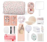 AIERSA Bride Emergency Kit for Wedding Day Items, Wedding Must-Have Essentials for Bride, Women Mini Travel Survival Kit for Gifts, muti, 55pcs, Modern