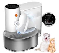 AIERSA Smart Pet Water Fountain, Automatic Pet Water Fountain No Filter Needed, Filterless Cat Water Fountain, Self-Cleaning Cat Water Fountain Without Filter, Rechargeable Water Dispenser for Cats