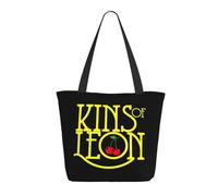 AIESANY Women's Leon Rock Band Kings Totebags Outdoor Commuting Shopping Bag Large Capacity Shoulder Bag