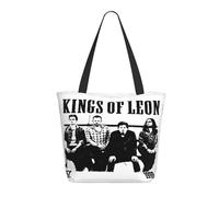 AIESANY Women's Leon Rock Band Kings Totebags Outdoor Commuting Shopping Bag Large Capacity Shoulder Bag