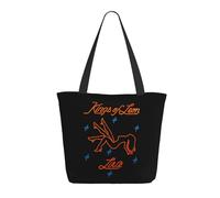 AIESANY Women's Leon Rock Band Kings Totebags Outdoor Commuting Shopping Bag Large Capacity Shoulder Bag