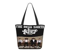 AIESANY Women's The Dead Folk Band South Totebags Outdoor Commuting Shopping Bag Large Capacity Shoulder Bag