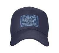 AIETPOIJ Baseball Cap You are Leaving The American Sector Baseball Cap Rugby Icon Cap Female Men's