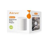 Aieve Espresso Paper Filter Compatible with Breville Barista Espresso Coffee Maker, 54 mm Espresso Filter Puck Screen Portafilter Paper (400 Pcs)