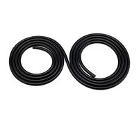 AIEX 1/8inch Inner Diameter 10ft High Temperature Silicone Vacuum Tubing Hose, High Performance Automotive Replacement Vacuum Hose Line for Vehicle Radiator Use (Black, 3mm)