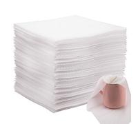 AIEX 12'' x 12'' (100 Count) Cushion Foam Wrap Sheets Moving Supplies Material Packing Foam for Moving Boxes Dishes, Plates, Glasses, Vases, Cups Protection, Shipping, Storage(Ultra Thin)