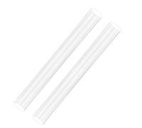 AIEX 2 x Acrylic Clay Rolls Tube Acrylic Rolling Pin for Craft Clay Tools, Hollow Material