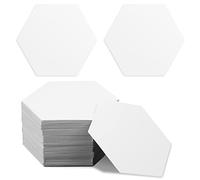 AIEX 300pcs Hexagon Paper Piecing Template, 1 Inch Paper Piece Templates Hexagon Paper Piecing Shapes for Quilting Supplies for Splicing Patchwork