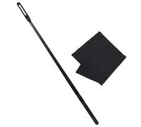 AIEX Flute Cleaning Kit - Rod, Swabs, Cloth for Flute Polishing (Black)