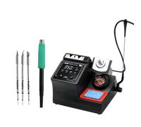 AIFEN A9E Soldering Station Compatible Soldering Iron Tip 115/210/245 Handle Control Temperature Welding Rework Station(A9E 210+3tips)