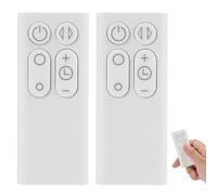 Aifrymne 2pcs Replacement Remote Control for Dyson Cool Fan AM07, AM06, AM08 - No Programming Required, Battery Not Included (CR2032) - Easy to Use, Non-Magnetic Design