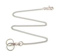 Aifrymne Keychain, Heavy Duty 16 Inch Pocket Keychain Wallet Chain with Lobster Clasp, Dual Keyrings for Jeans, Pants - Secure & Stylish Accessory for Keys, Wallets（40.5cm）