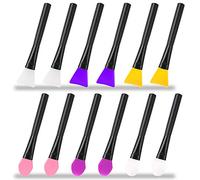 AIFUDA 12 Pcs Silicone Magic Brushes Epoxy Resin Applicator Sticks for DIY Painting Mixing & Spreading to Glitter Tumblers, Acrylic Cups, Mug