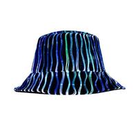 aifuu lumisonata LED Hat Rave Bucket Hat 7 Colors USB Rechargeable Party Hat Glow in The Dark Festival Accessories Black (UK, Alpha, One Size, Black)