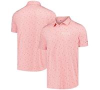 AIG Womens Open adidas Ultimate 365 All Over Print Polo - Pink