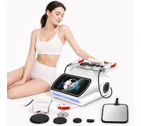 aigahealzhou Professional Body Sculpting Machine RF EMS Multi Head Skin Tightening Device 448K for Salon Spa and Home Use Muscle Relaxation Fatigue Relief Face and Body Beauty System