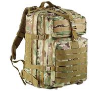 aiGear 45L Tactical Backpack | Lightweight Backpack Hiking Daypack | Rucksack with Molle System | for Outdoor Sports Trekking Hiking Travel Camping (Camo)