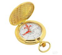 aiGear Pocket Compass/Mini Compass | Portable & Retro Gift Design | with Luminous Function | for Camping Hiking Outdoor Riding Navigation (CMP-J35G)