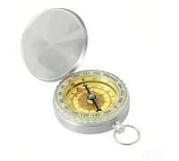 aiGear Pocket Compass/Mini Compass | Portable & Retro Gift Design | with Luminous Function | for Camping Hiking Outdoor Riding Navigation (CMP-G50S)