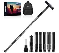 aiGear Tactical Stick 5 Tubes Black Aluminum Tactical Cane