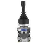 Aigend 2 Position Joystick Switch, 2NO 2 Position Spring Return Momentary Joy Stick Joystick Switch for HKAI-41Z02