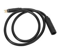 Aigend Motor Extension Cable,9 Pin Wheel Motor Extension Cable E-Bike Accessory for Electric Bike Female to Male Wire (1.5pin 600mm)