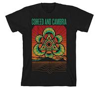 AiggeR Coheed and Cambria Men's Desert Dimension Slim Fit T Shirt S Black L