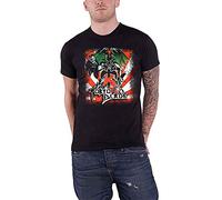 AiggeR Tokyo Blade T Shirt Demon Band Logo Mens S Black L
