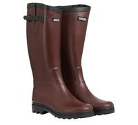 Aigle Aiglentine 2 NL - Women’s Waterproof Rain Boots | Made of Soft Natural Rubber, Curved Riding Boot Style, Self-Cleaning Non-Slip Treaded Sole, Handcrafted in France
