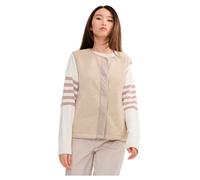 Lightweight women's sherpa gilet Aigle Beige 40