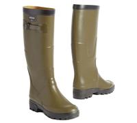 Aigle Wellington Boots Benyl M Rubber Adjustable Tightening Green EU 37 Men
