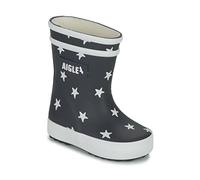 Aigle Boy's Unisex Kids Baby FLAC PLAY2 Rain Boot, Marine/Etoile, 6 UK Child
