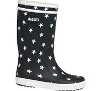 Aigle Lolly Pop Play2 Rain Boot, Multicoloured Navy Star, 9 UK Child