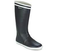 Aigle Men's Goeland Wellington Boots, Blue (Marine/White), 3.5 UK