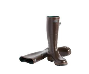 Aigle Men's Terra PRO Vario Rain Boot, BRUN, 10 UK