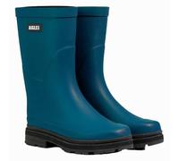 Aigle Mid Rain Women's Rain Boot, Storm Blue, 5.5 UK