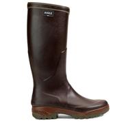 Aigle Wellington Boots Parcours 2, Men's Anti-Fatigue Rubber, 100% Waterproof, Brown UK 8