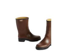 [Aigle] Rain Shoes [Official] Bison 2 Rubber Mid-Calf Boots Low Heel ZZH3650