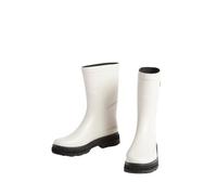 [Aigle] Rain Shoes [Official] Chunky Heel Mid Rain Rubber Boots ZZFNA07 Women's