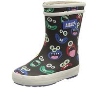 Aigle Boy's Unisex Kids Baby FLAC PLAY2 Rain Boot, MONSTRES, 3.5 UK