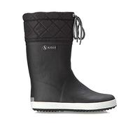 Aigle Unisex Kids' Giboulee Snow Boots, Black (Black/White), 3.5 UK Child