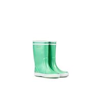 Aigle Unisex Kids Lolly Irrise 2Rain Boot | Made of natural rubber with a double white stripe | Warm, quick-drying lining | Non-slip sole