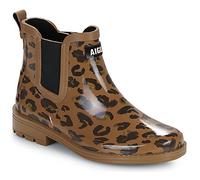 Aigle Wellington Boots CARVILLE PRINT in Brown 5