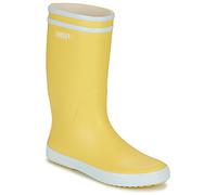 Aigle Lolly Pop 2 Wellington Boots, Yellow White, 7 UK