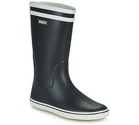Aigle Women's Malouine 2 Wellington Boots, Navy and White, 5.5 UK