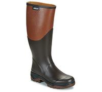 Aigle Parcours2 Women Knee High Boot, Brown, 5 UK