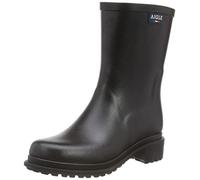 Aigle Women's FULFEEL MID Rain Boot, Noir, 4 UK