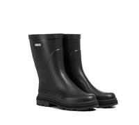 Aigle Mid Rain Women's Rain Boot, 9000 Black, 5 UK