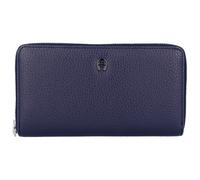 Aigner Basics wallet leather 19 cm blue