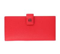 Aigner Basics wallet leather 19 cm red